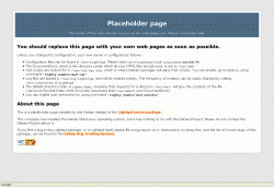 Lighttpd default page